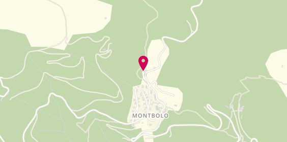 Plan de Clinique de Soins de Suite et de Readapt, Route de Montbolo Route Dép 618, 66110 Montbolo