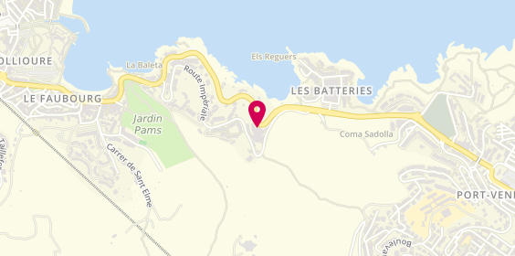 Plan de Centre de Rééducation Fonctionnelle Mer-Air-Soleil - emeis, Route de Port-Vendres, 66190 Collioure