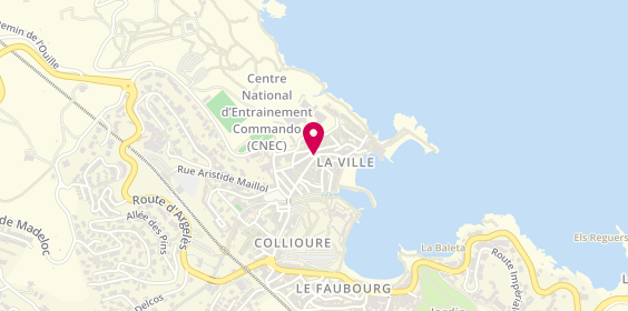 Plan de La Maison de Prosper, 22 Rue Saint-Vincent, 66190 Collioure