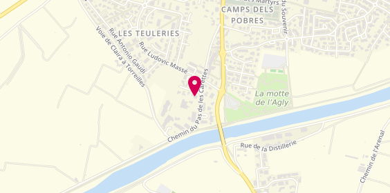 Plan de Médipole Centre d'Autodialyse, 1 Rue Gustave Eiffel, 66250 Saint-Laurent-de-la-Salanque