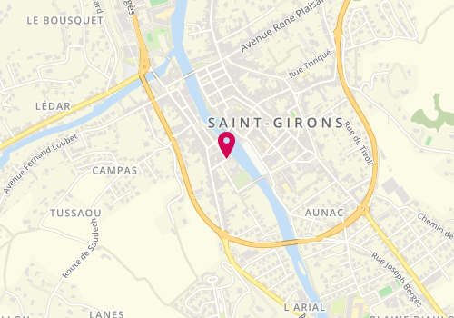 Plan de Hôpital de Jour, 49 Rue Joseph Pujol, 09200 Saint-Girons