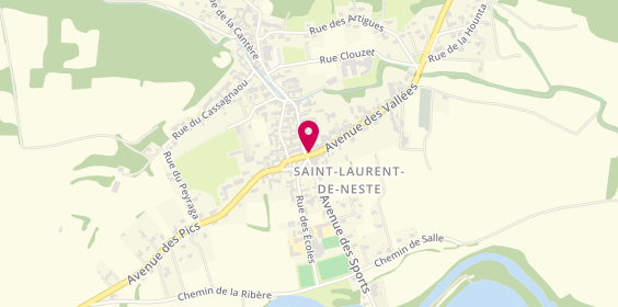 Plan de Maison du Savoir, Mairie, 65150 Saint-Laurent-de-Neste
