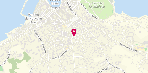 Plan de Maison d'Azur - Saint Tropez, 2 avenue des Lauriers, 83990 Saint-Tropez