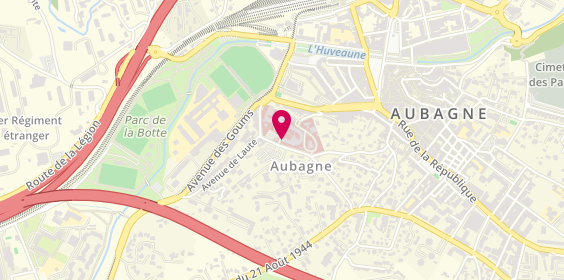 Plan de Hôpital d'Aubagne, 179 avenue des Soeurs Gastine, 13400 Aubagne