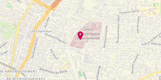 Plan de Usld-Crpa B, 176 avenue de Montolivet, 13012 Marseille