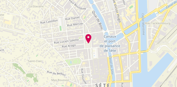 Plan de ADMR Sète, 2 Place Jules Moch, 34200 Sète