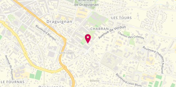 Plan de Crf du Bessillon, avenue de Verdun, 83300 Draguignan