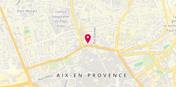 Plan de Efs Provence Alpes Cote d'Azur - Corse, 25 Boulevard Aristide Briand, 13100 Aix-en-Provence