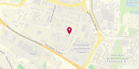 Plan de Clinique Néphrologique St Exupéry, 46 Avenue General de Croutte, 31100 Toulouse