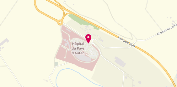 Plan de Hôpital du Pays d'Autan, Hopital du Pays d'Autan B
6 Avenue de la Montagne Noire, 81108 Castres