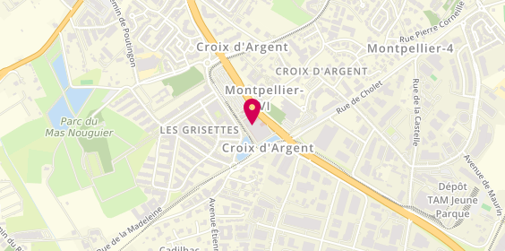 Plan de INOVIE Labosud - Montpellier Clinique St Roch, 550 avenue du Colonel André Pavelet Dit Villars, 34070 Montpellier