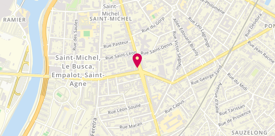Plan de Ctre Medico Psycho Saint Michel, 3 grande Rue Saint-Michel, 31400 Toulouse