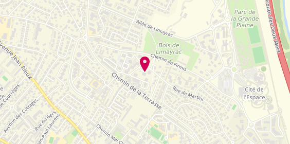 Plan de Appartement Thérapeutique Dent Orlu, 21 Impasse Dent d'Orlu, 31500 Toulouse