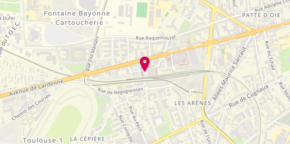 Plan de Clinique Pasteur, 1 Rue de la Petite Vitesse, 31300 Toulouse
