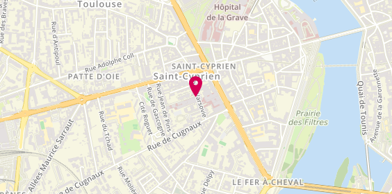 Plan de INOVIE synAIRBIO - Hôpital Joseph Ducuing, 15 Rue Varsovie, 31300 Toulouse