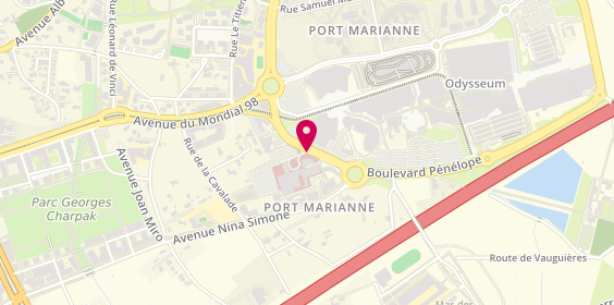 Plan de Clinique du Millenaire, Cs 59523
220 Boulevard Penelope, 34960 Montpellier