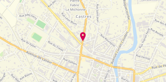 Plan de Maison du Conseil Departemental Castres 1, 8 Avenue Augustin Malroux, 81100 Castres