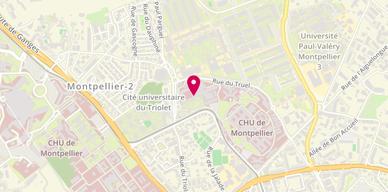 Plan de Service d'Hematologie clinique, 80 avenue Augustin Fliche, 34000 Montpellier