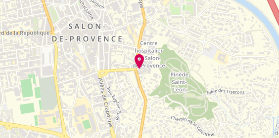 Plan de Hôpital du pays Salonais, 207 avenue Julien Fabre, 13300 Salon-de-Provence