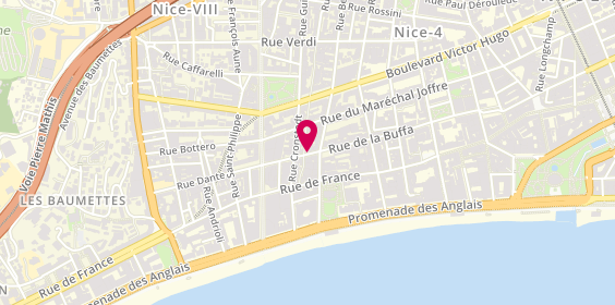 Plan de BRUN Rodolphe, 48 Rue de la Buffa, 06000 Nice