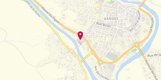 Plan de Clinique Saint-Louis, 2 place Joseph Boudouresques, 34190 Ganges