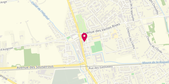 Plan de Cmp Montfavet, Boulevard Fraternité, 84140 Montfavet