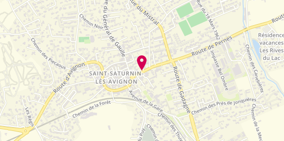 Plan de Maison de la Sante de la Restanque, 85 Avenue de la Retanque, 84450 Saint-Saturnin-lès-Avignon