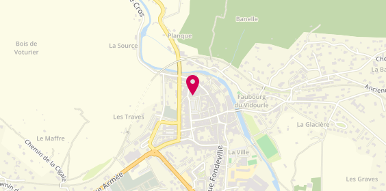 Plan de Restaurant LE PLAN, 27 Rue du Plan, 30170 Saint-Hippolyte-du-Fort