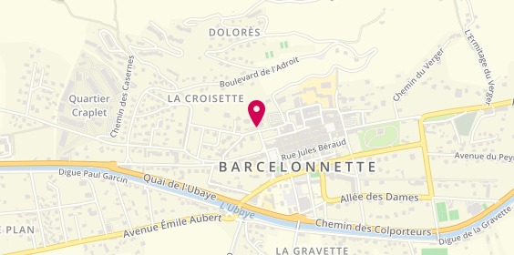 Plan de Centre Hospitalier de Digne, 8 Rue Maurin, 04400 Barcelonnette