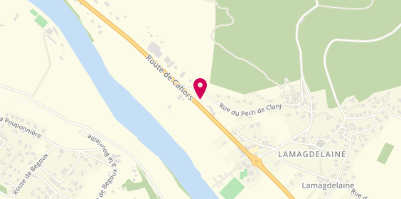 Plan de MSP Les Oliviers (Maison de Santé Pluriprofessionnelle), 350 Route de Cahors, 46090 Lamagdelaine