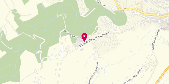 Plan de Maison de Santé Pluridisciplinaire, 530 Route de Lablachère, 07260 Joyeuse