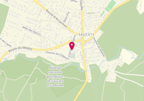 Plan de Maison de Santé Saucats, 9 Chemin Mairie, 33650 Saucats