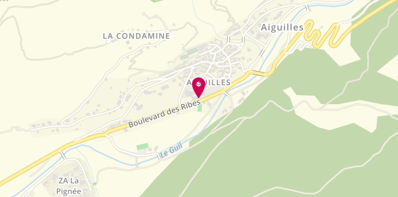 Plan de Centre hospitalier Aiguilles-Queyras, Rue Saint-Jacques, 05470 Aiguilles