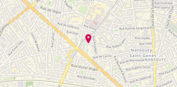 Plan de Hôpital Charles Perrens, 11 Rue Dubourdieu, 33800 Bordeaux