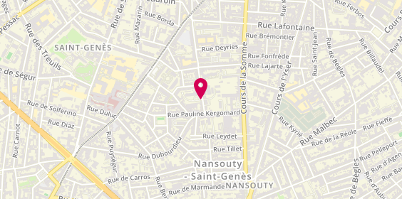 Plan de Centre Jean Abadie, 89 Rue des Sablieres, 33077 Bordeaux