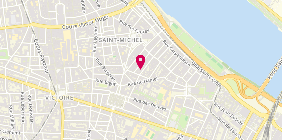 Plan de Maison des Vignes Bordeaux, 27 Rue des Vignes, 33800 Bordeaux