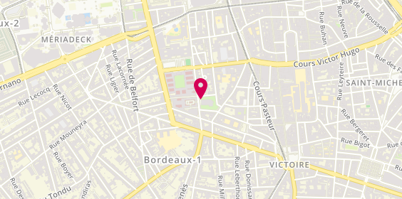 Plan de Hôpital Saint André, 1 Rue Jean Burguet, 33000 Bordeaux