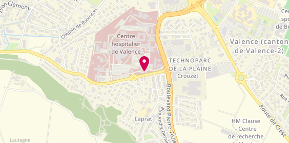 Plan de 2eme Irm Centre Hospitalier, 179 Boulevard Marechal Juin, 26000 Valence