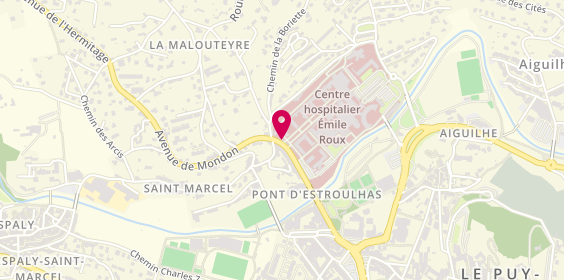 Plan de Centre Hospitalier le Puy - Emile Roux, Bp 20352
12 Boulevard du Dr Chantemesse, 43012 Le Puy-en-Velay