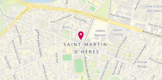 Plan de Hj Addictologie - Uf 4627, 8 Place Conseil Nal de la Resistance, 38400 Saint-Martin-d'Hères