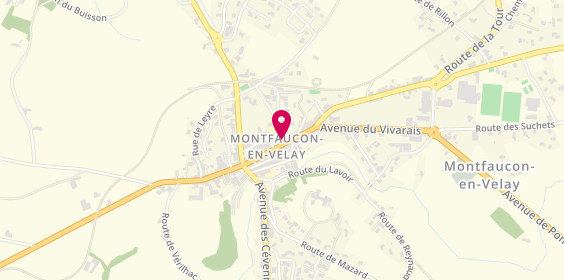 Plan de Maisons Medicales, 37 Rue Centrale, 43290 Montfaucon-en-Velay