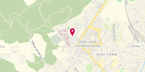 Plan de Long Sejour Ch St Jean Maurienne, 179 Rue du Docteur Grange, 73300 Saint-Jean-de-Maurienne