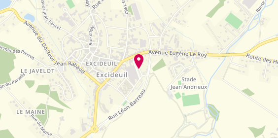 Plan de Centre Hospitalier d'Excideuil, 2 Allée Andre Maurois, 24160 Excideuil