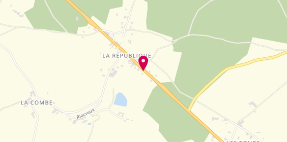 Plan de MECS de Riocreux, La République E, 42660 Saint-Genest-Malifaux