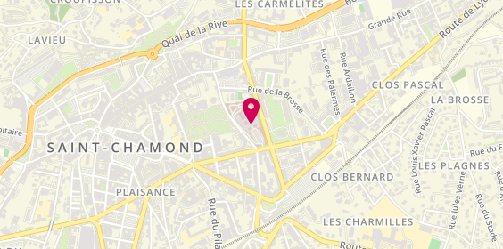 Plan de Centre de Planification, 19 Rue Victor Hugo, 42400 Saint-Chamond
