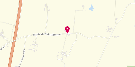 Plan de Centre Hospitalier, Route de Saint Bonnet, 16300 Barbezieux-Saint-Hilaire
