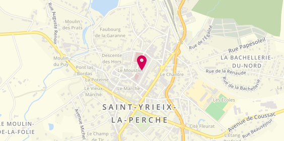 Plan de Centre Hospitalier Jacques Boutard, 5 Place du President Magnaud, 87500 Saint-Yrieix-la-Perche