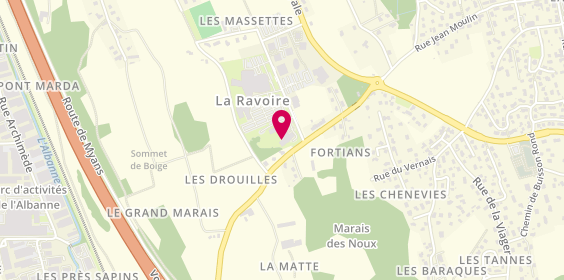 Plan de Clinique Médicale le Sermay, 400 avenue des Massettes, 73190 Challes-les-Eaux