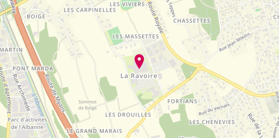 Plan de Médipôle de Savoie, 300 avenue des Massettes, 73190 Challes-les-Eaux