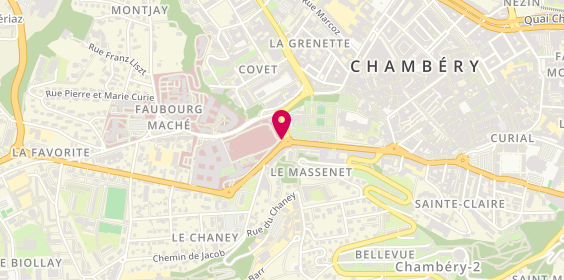 Plan de Radiologie du centre hospitalier, Centre Hospitalier Place Lucien Biset, 73000 Chambéry